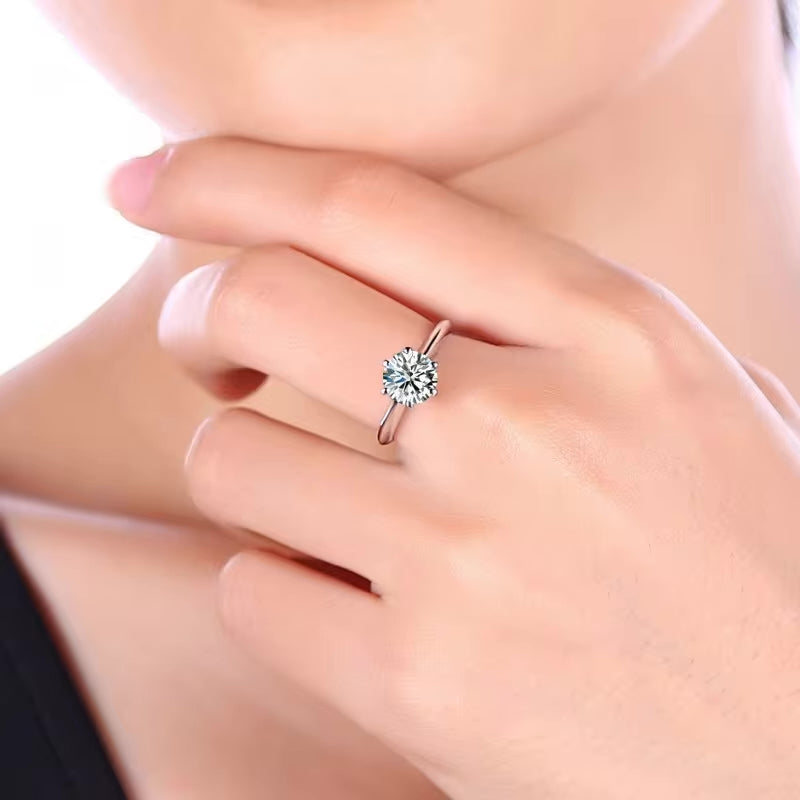 Anillo de Diamante 18K