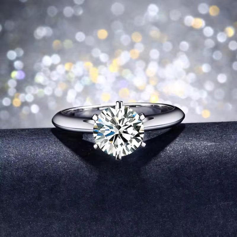 Anillo de Diamante 18K
