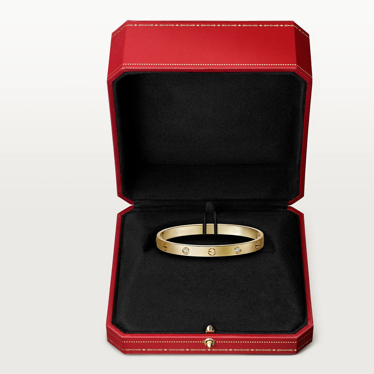 Brazalete Cartier Love Oro amarillo 18K - Ancho: 6,1 mm